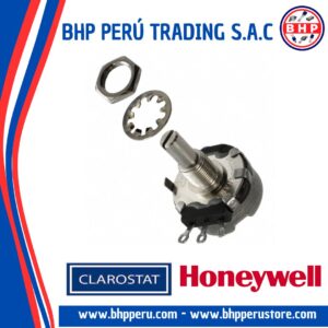 53C3250K CLAROSTAT / HONEYWELL POTENCIOMETRO DE ALAMBRE 250K - 2W. 1 VUELTA