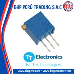 68XR50K TT ELECTRONICS/BI POTENCIÓMETRO TRIMMER 50K OHM 0.5W PC PIN LATERAL