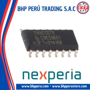 74HC137D NEXPERIA CIRCUITO INTEGRADO  I.C. LINE DECODER/DEMUX INVERTER SOIC-16