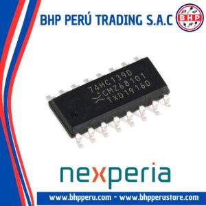 74HC139D NEXPERIA CIRCUITO INTEGRADO  I.C. DUAL 2-4LN DECODER/DEMULTIPLEXER SOIC-16