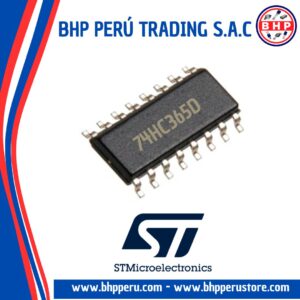 74HC365D STMICROELECTRONICS CIRCUITO INTEGRADO  I.C. HEX BUFFER / LINE16 SOIC-16