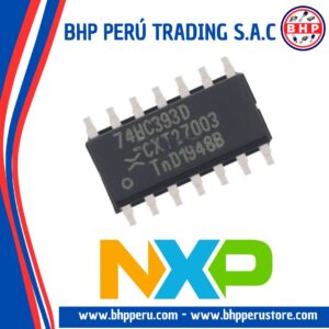 74HC393D NXP SEMICONDUCTOR CIRCUITO INTEGRADO I.C. COUNTER DUAL 4-BIT BINARY SOIC-14
