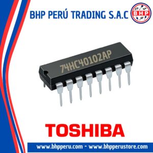 74HC40102AP TOSHIBA CIRCUITO INTEGRADO I.C. DUAL BCD PROGRAMMABLE DOWN COUNTER DIP-16