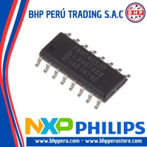 74HC4052D NXP PHILIPS CIRCUITO INTEGRADO I.C. MUX/DEMUX DUAL 4X1 SOIC-16