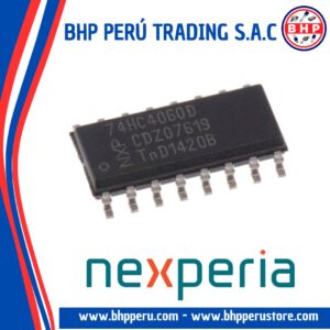 74HC4060D NEXPERIA CIRCUITO INTEGRADO I.C. 14 STAGE BINARY COUNTER/OSCILLATOR SOIC-16