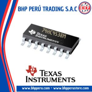 74HC4538M TEXAS INSTRUMENTS CIRCUITO INTEGRADO I.C. MULTIVIB MONO DUAL HS SOIC-16