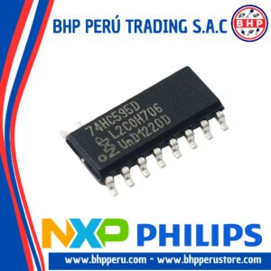 74HC595D NXP PHILIPS CIRCUITO INTEGRADO  I.C. SHIFT REGISTER 8-BIT SOIC-16