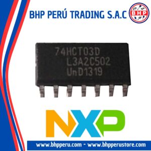 74HCT03D NXP SEMICONDUCTOR CIRCUITO INTEGRADO  I.C. QUAD 2-INPUT NAND GATE SOIC-14