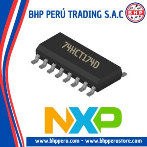 74HCT174D NXP SEMICONDUCTOR CIRCUITO INTEGRADO I.C. HEX D FLIP-FLOP POS-EDG-TRG SOIC-16