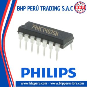 74HCT4075N PHILIPS CIRCUITO INTEGRADO I.C. TRIPLE 3-INPUT OR GATE DIP-14