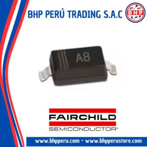 A8 FAIRCHILD DIODO SEÑAL BAJA 120V - 200MA SOT-23