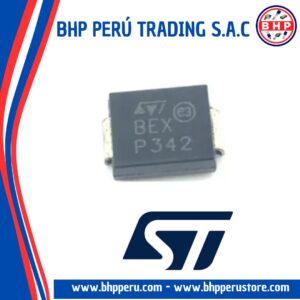 BEX STMICROELECTRONICS DIODO TV BIDIRECCIONAL 39V SMC