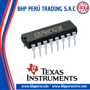 CD74HC423E TEXAS INSTRUMENTS CIRCUITO INTEGRADO I.C. MULTIVIBRATR DUAL MONO DIP-16
