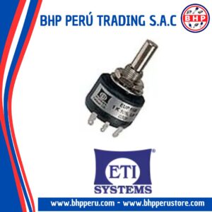 EUP1100-10K ETI SYSTEMS POTENCIOMETRO DE ALAMBRE 1 VUELTA 10K - 2W