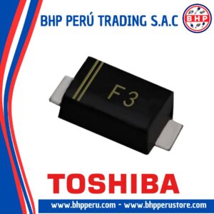 F3 TOSHIBA DIODO RECTIFICADOR SMD 80V 100MA SOT-23