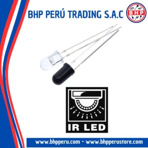 IR-940 IR LED DIODO INFRAROJO EMISOR Y RECEPTOR  5MM 940NM