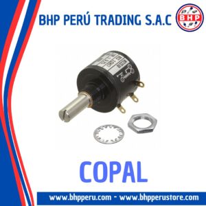 M22S10-1K COPAL POTENCIOMETRO DE PRECISIÓN 1K - 2W. 10 VUELTAS