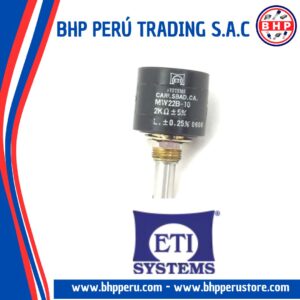 MW22B-10-10K ETI SYSTEMS POTENCIOMETRO DE PRECISION, 10 VUELTAS 10K - 2W