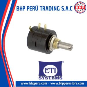 MW22B-3-1K ETI SYSTEMS POTENCIOMETRO DE PRECISIÓN, 3 VUELTAS 1K - 2W