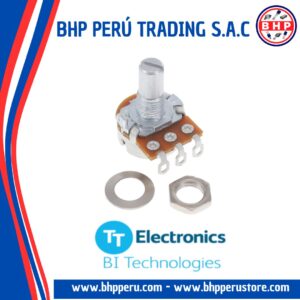 P160KNP-0EC15B2K TT ELECTRONICS POTENCIOMETRO AUDIO 2K OHM 1/5W. PLASTIC LINEAR
