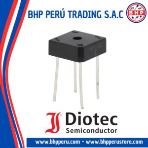 PB1004  DIOTEC DIODO PUENTE RECTIFICADOR  10A / 400V