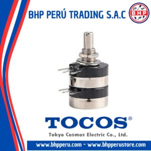 RV24YG20S-B503 COSMOS / TOCOS POTENCIOMETRO DE ALAMBRE IND. DOBLE 50K - 1/2W. 1 VUELTA