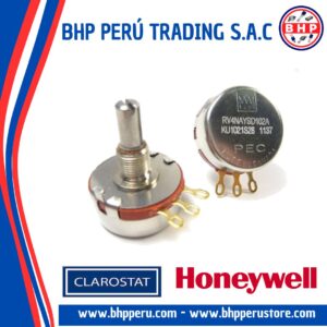 RV4NAYSD102A CLAROSTAT / HONEYWELL POTENCIOMETRO DE ALAMBRE 1K - 2W. 1 VUELTA