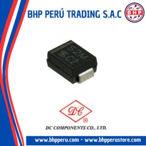 S2M DC COMPONENTS  DIODO RECTIFICADOR SMD 2A 1000V. SMB