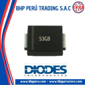 S3GB DIODES INCORPORATED DIODO RECTIFICADOR 3A / 400V. DO-214AA