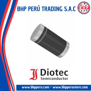 SM4007 DIOTEC DIODO RECTIFICADOR 1000V 1A MELF