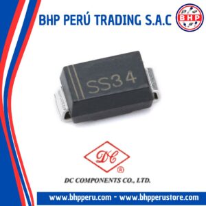 SS34 DC COMPONENTS DIODO SCHOTTKY SMD 3A 40V. SMB