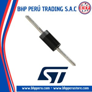 STTH3R02 STMICROELECTRONICS DIODO RECTIFICADOR  200V 3A DO-201AD