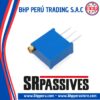 T910W-100R SR PASSIVES POTENCIOMETRO MULTIVUELTA TRIMER 100 OHM – 500MW – POTENCIOMETROS