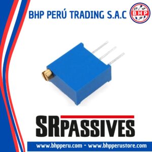 T910W-100R SR PASSIVES POTENCIOMETRO MULTIVUELTA TRIMER 100 OHM - 500MW
