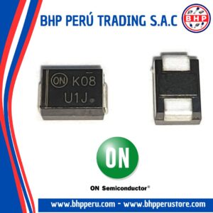U1J ON SEMICONDUCTOR DIODO ULTRA RÁPIDO 1A - 600V