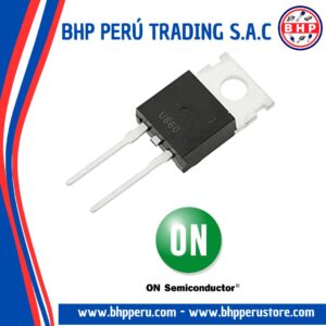 U860 ON SEMICONDUCTOR DIODO RECTIFICADOR ULTRA RÁPIDO   8AMP. 600V. TO-220