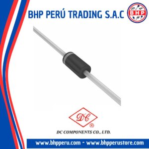 UF4004 DC COMPONENTS DIODO ULTRARÁPIDO 400V 1A DO-204AL