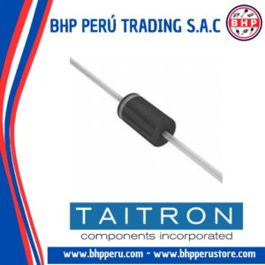 UF5408 TAITRON DIODO RECTIFICADOR  3A 1000V. DO-201AD