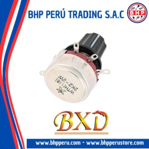 WTH118-2K2 BXD POTENCIOMETRO DE CARBÓN  2.2K - 2W. 1 VUELTA