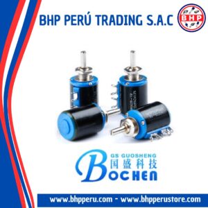 WXD3-12-6.8K BOCHEN POTENCIOMETRO SIN FIN 6.8K - 2W. LIN: +/-5%