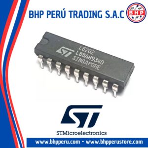 L6202 STMICROELECTRONICS CIRCUITO INTEGRADO I.C. DMOS FULL BRIDGE DRIVER - SGS DIP-18