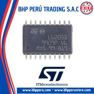 L6205D STMICROELECTRONICS CIRCUITO INTEGRADO I.C. MOTOR DRIVER PARALLEL SOIC-20