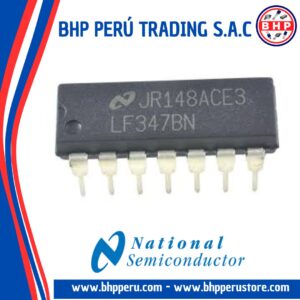 LF347BN NATIONAL SEMICONDUCTOR CIRCUITO INTEGRADO I.C. JFET-INPUT QUAD OPERATIONAL AMPLIFIERS DIP-14