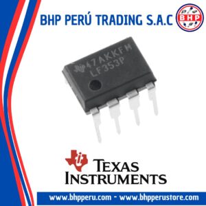 LF353P TEXAS INSTRUMENTS  CIRCUITO INTEGRADO I.C. JFET-INPUT DUAL OPERATIONAL AMPLIFIER DIP-8