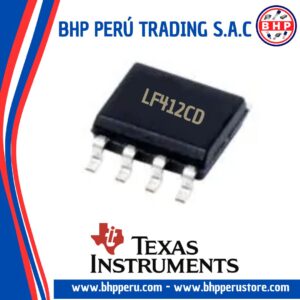 LF412CD TEXAS INSTRUMENTS CIRCUITO INTEGRADO  I.C. OPAMP J-FET 3MHZ DUAL SOIC-8