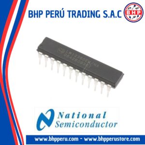 LM1236DEM/NA NATIONAL CIRCUITO INTEGRADO I.C. 150 MHZ I2C COMPATIBLE RGB PREAMPLIFIER WITH INTERNAL 254 CHARACTER OSD ROM, 512 CHARACTER RAM AND 4 DACS. DIP-24