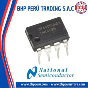 LM1458N NATIONAL CIRCUITO INTEGRADO I.C. DUAL OPERATIONAL AMPLIFIER 1MHZ DIP-8