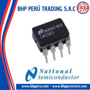 LM158J NATIONAL  CIRCUITO INTEGRADO I.C. OPERACIONAL AMP LOW PWR DUAL DIP-8