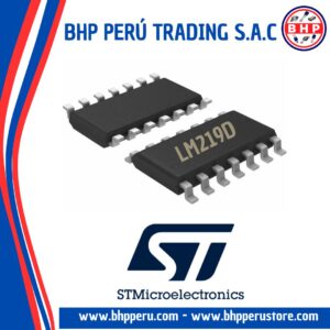 LM219D STMICROELECTRONICS CIRCUITOS INTEGRADOS  I.C. COMPARATOR HS DUAL SOIC-14
