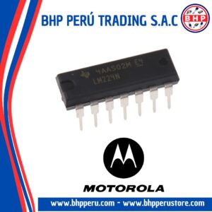 LM224N MOTOROLA  CIRCUITO INTEGRADO I.C. OPAMP GENERAL PURPOSE 1.2MHZ DIP-14